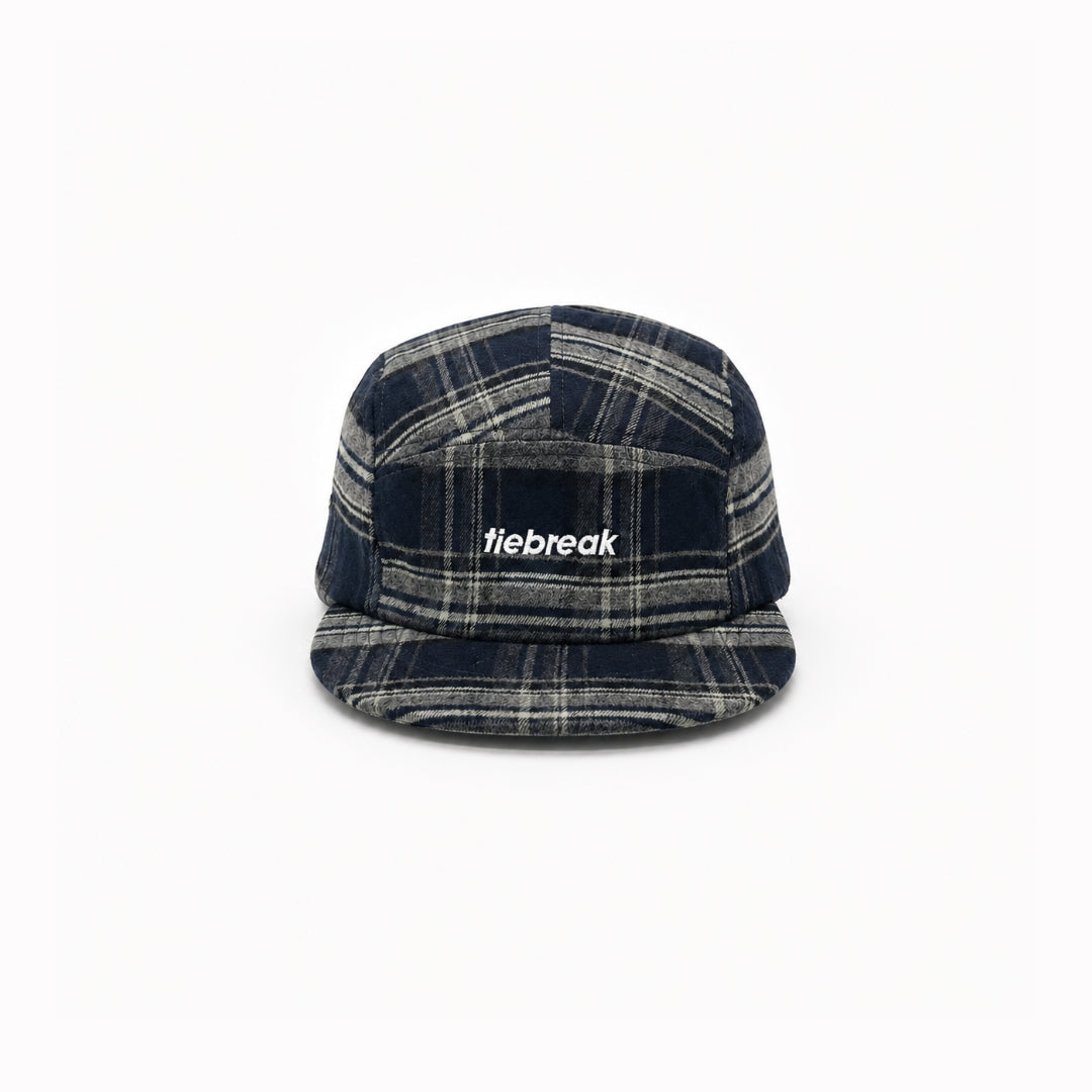 Plaid 5-Panel Cap – Tiebreak