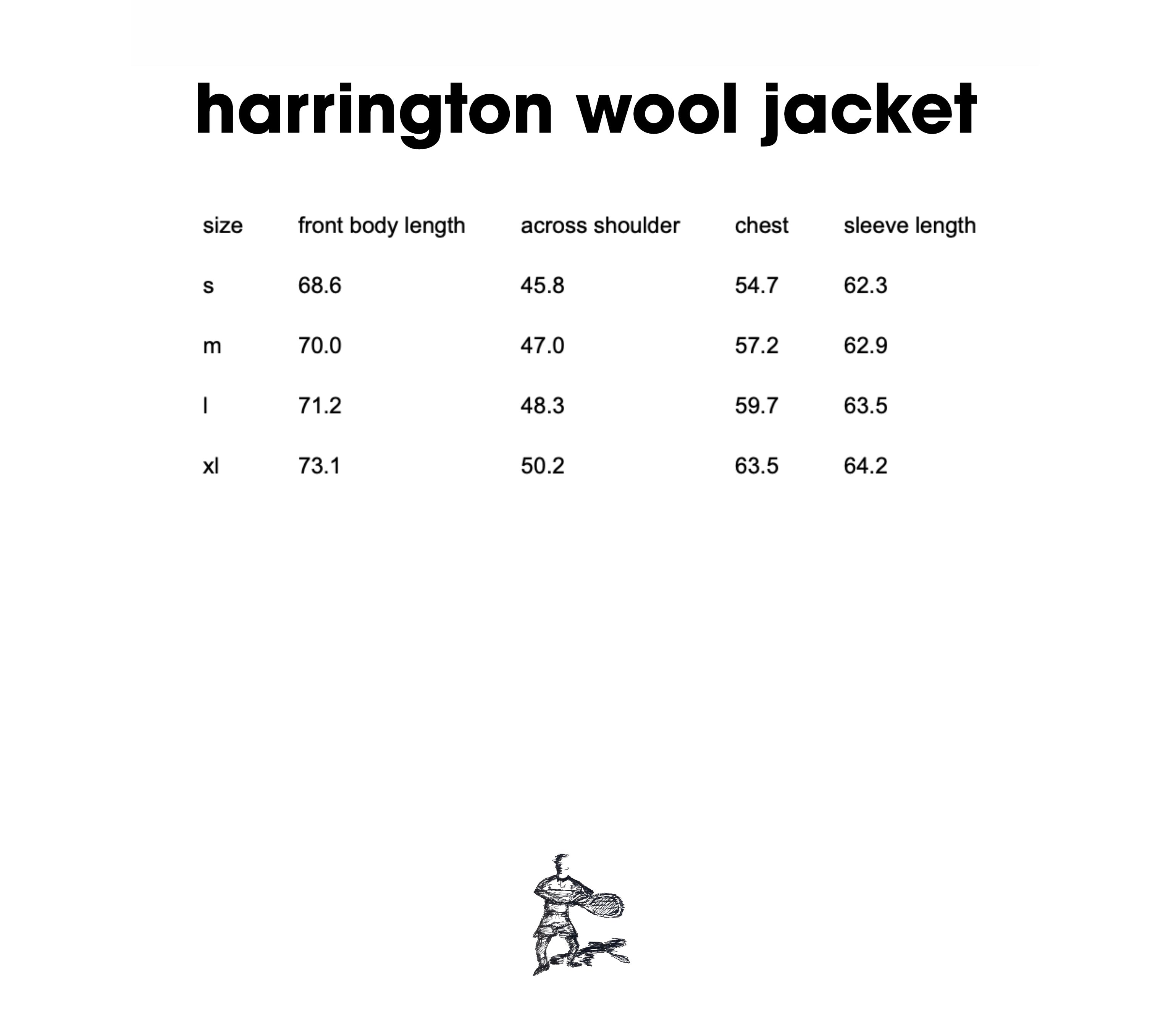 Harrington Wool Jacket