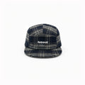 Plaid 5-Panel Cap